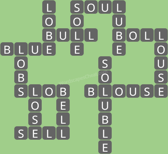 Wordscapes level 5344 answers