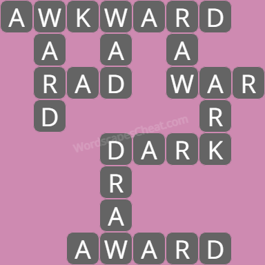 Wordscapes level 5389 answers
