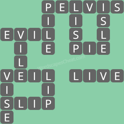 Wordscapes level 5405 answers
