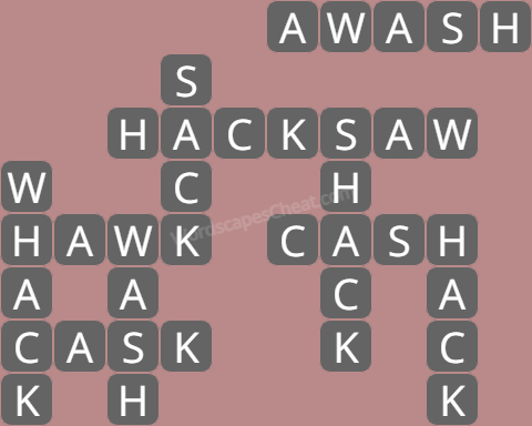 Wordscapes level 5420 answers