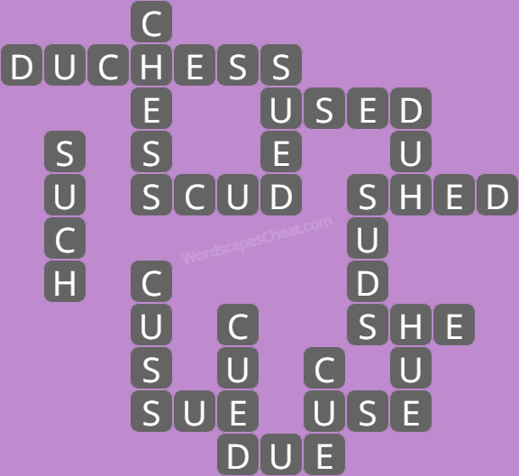 Wordscapes level 5428 answers