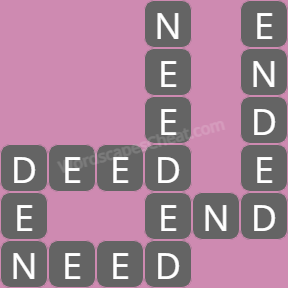 Wordscapes level 5429 answers