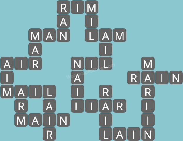 Wordscapes level 5436 answers