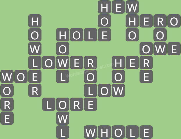 Wordscapes level 544 answers
