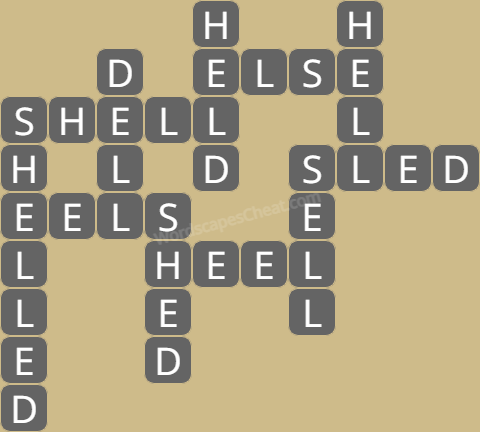 Wordscapes level 5442 answers