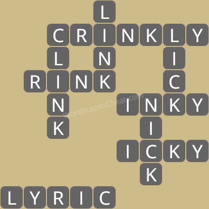Wordscapes level 5482 answers