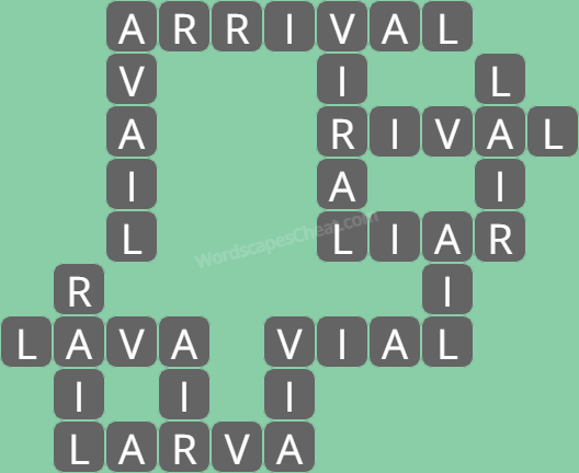Wordscapes level 5485 answers