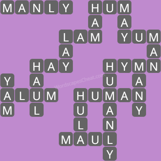 Wordscapes level 5548 answers