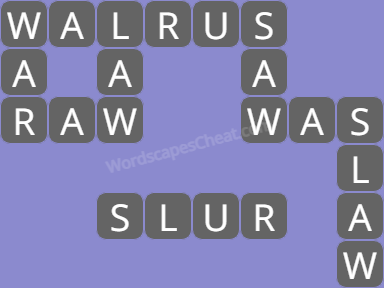Wordscapes level 5557 answers