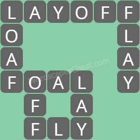 Wordscapes level 5575 answers