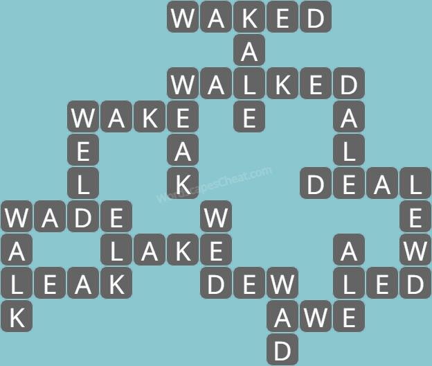 Wordscapes level 5596 answers