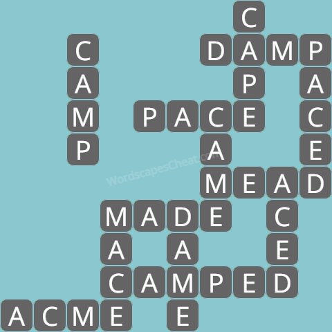 Wordscapes level 5616 answers
