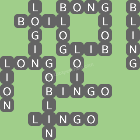 Wordscapes level 5624 answers