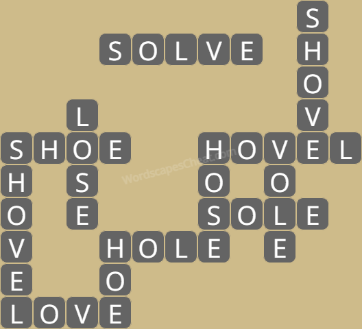 Wordscapes level 5642 answers