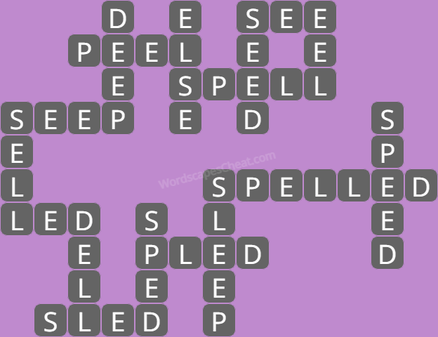 Wordscapes level 5648 answers