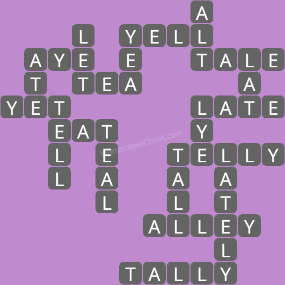 Wordscapes level 5708 answers