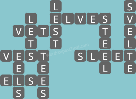Wordscapes level 5716 answers