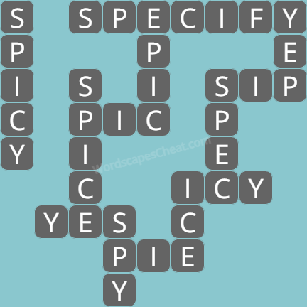 Wordscapes level 5726 answers