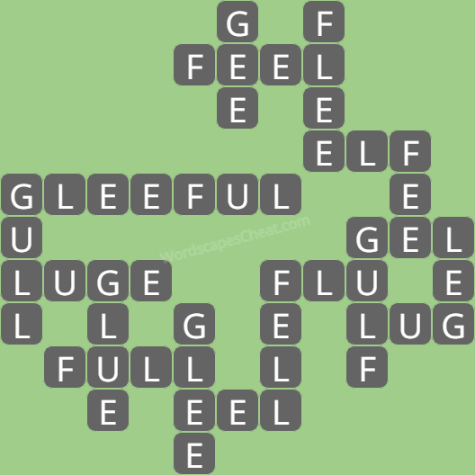 Wordscapes level 5734 answers