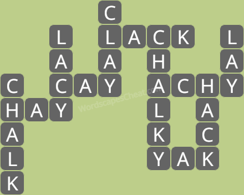 Wordscapes level 5743 answers