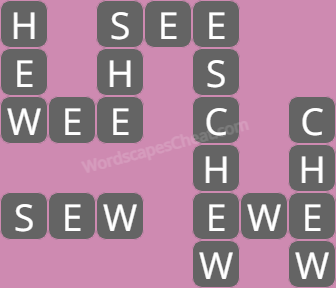 Wordscapes level 5769 answers