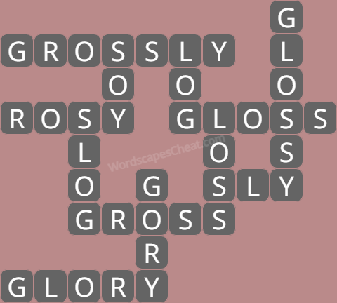 Wordscapes level 5790 answers