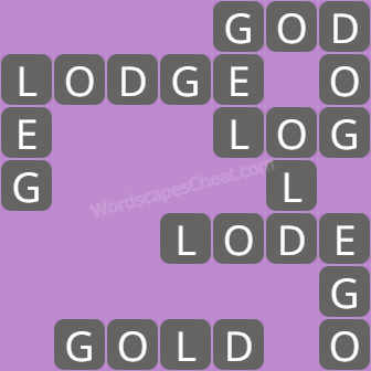Wordscapes level 58 answers
