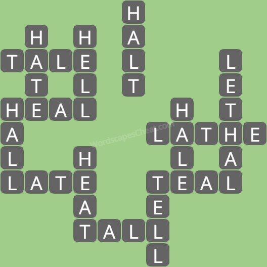 Wordscapes level 5804 answers