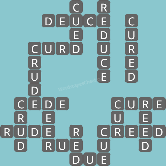 Wordscapes level 5816 answers