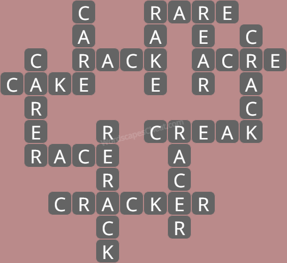 Wordscapes level 5820 answers
