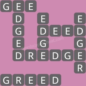 Wordscapes level 5829 answers