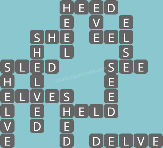 Wordscapes level 5836 answers