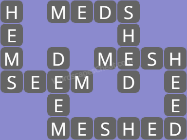 Wordscapes level 5857 answers