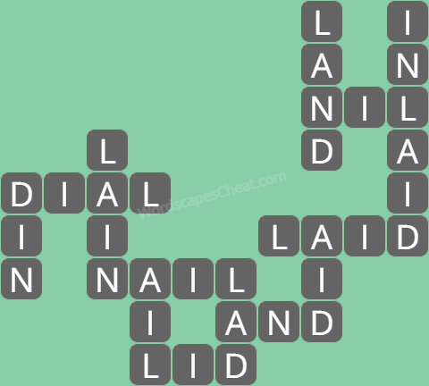 Wordscapes level 5895 answers