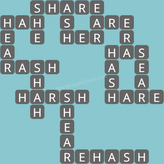 Wordscapes level 5896 answers