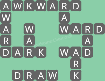 Wordscapes level 595 answers