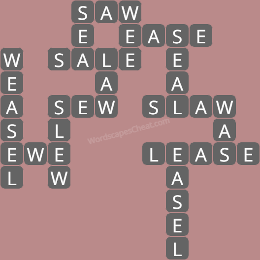 Wordscapes level 5950 answers