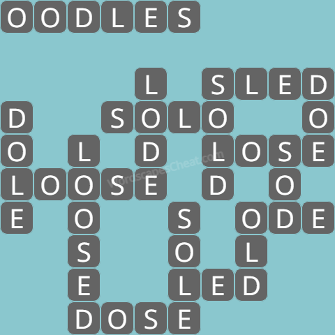 Wordscapes level 5956 answers