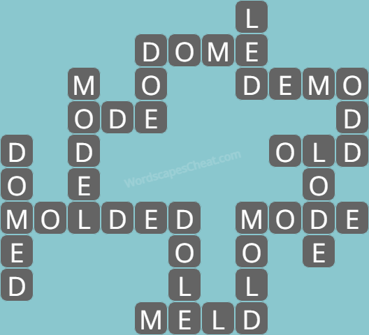 Wordscapes level 596 answers