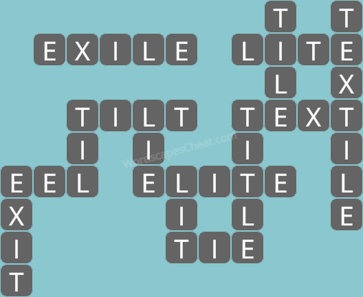 Wordscapes level 5966 answers