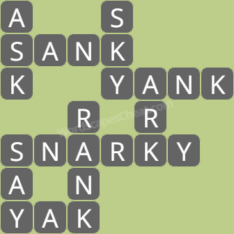 Wordscapes level 5973 answers