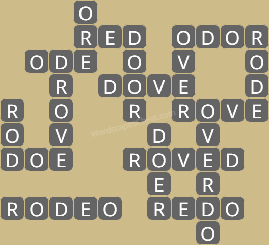 Wordscapes level 5982 answers