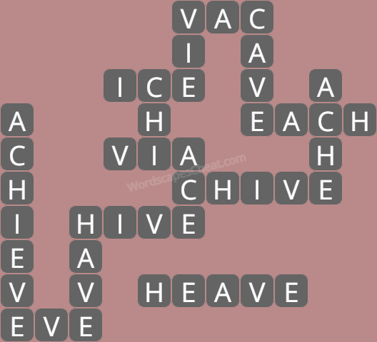 Wordscapes level 6000 answers