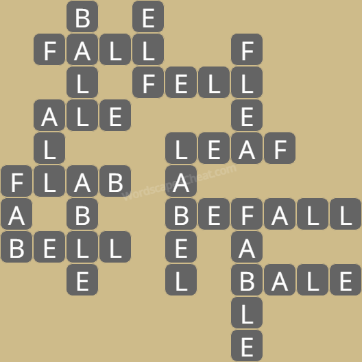 Wordscapes level 632 answers