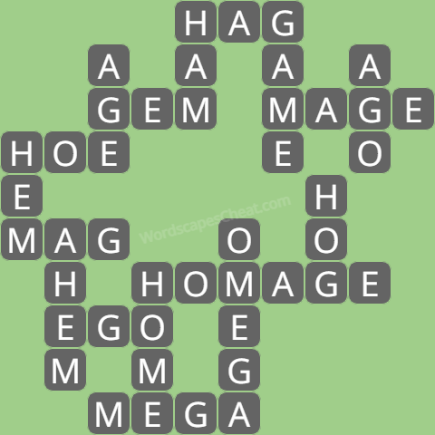 Wordscapes level 634 answers