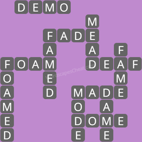 Wordscapes level 658 answers