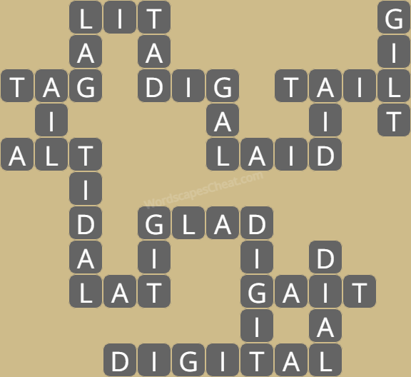 Wordscapes level 672 answers