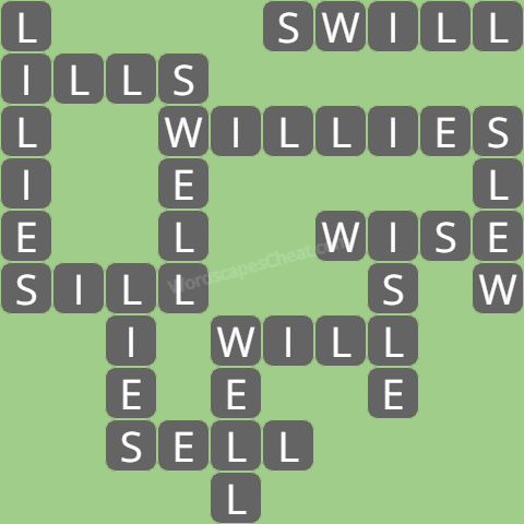 Wordscapes level 684 answers