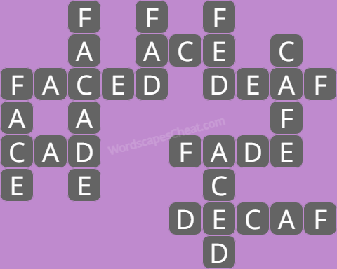 Wordscapes level 698 answers