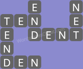 Wordscapes level 7 answers